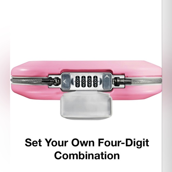 Other | Nwt Portable Small Lock Box Set Your Own Lock Combination ...